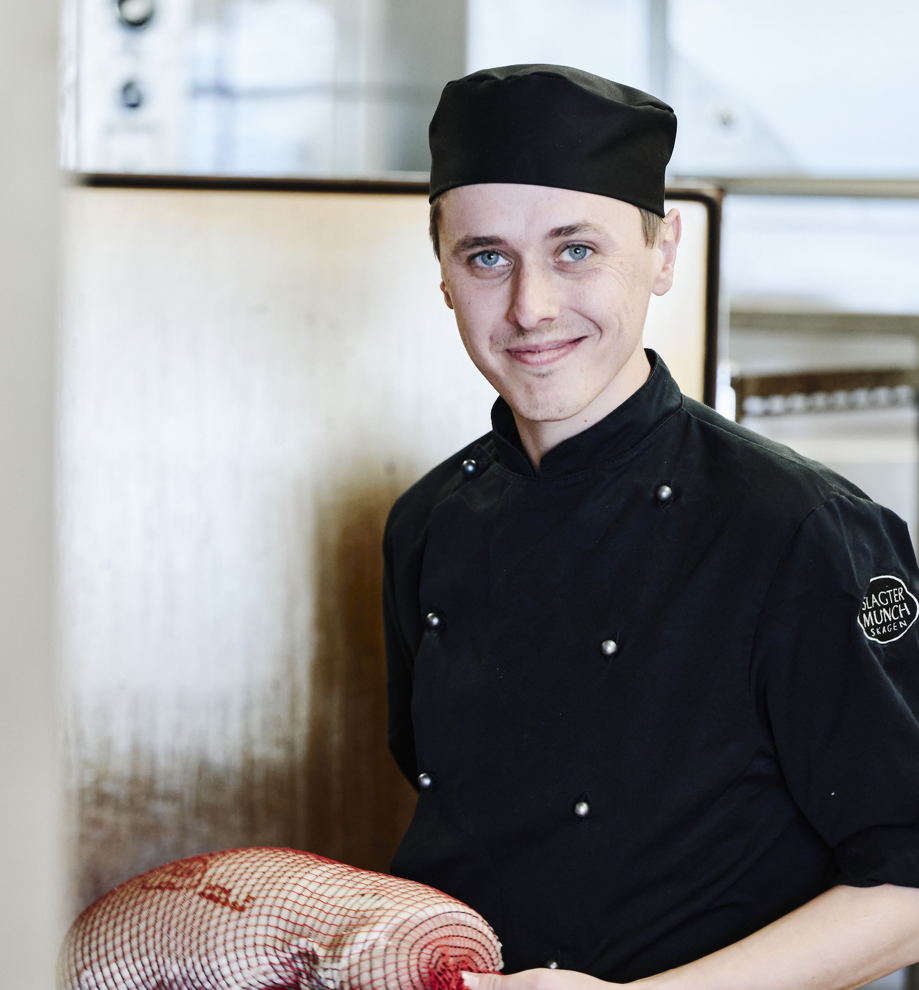 Gourmetslagter med skinke