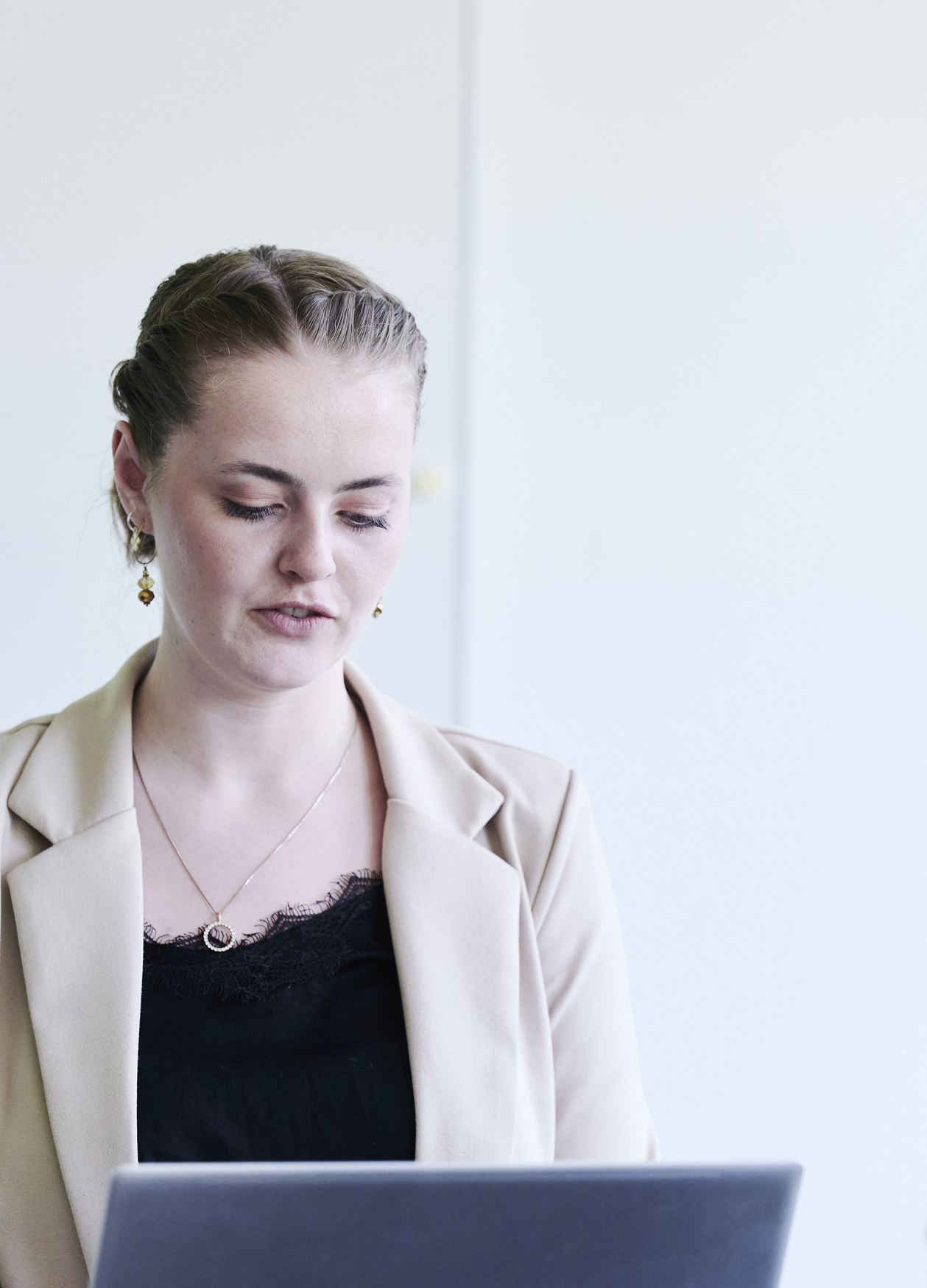 Receptionist i undervisningssituation