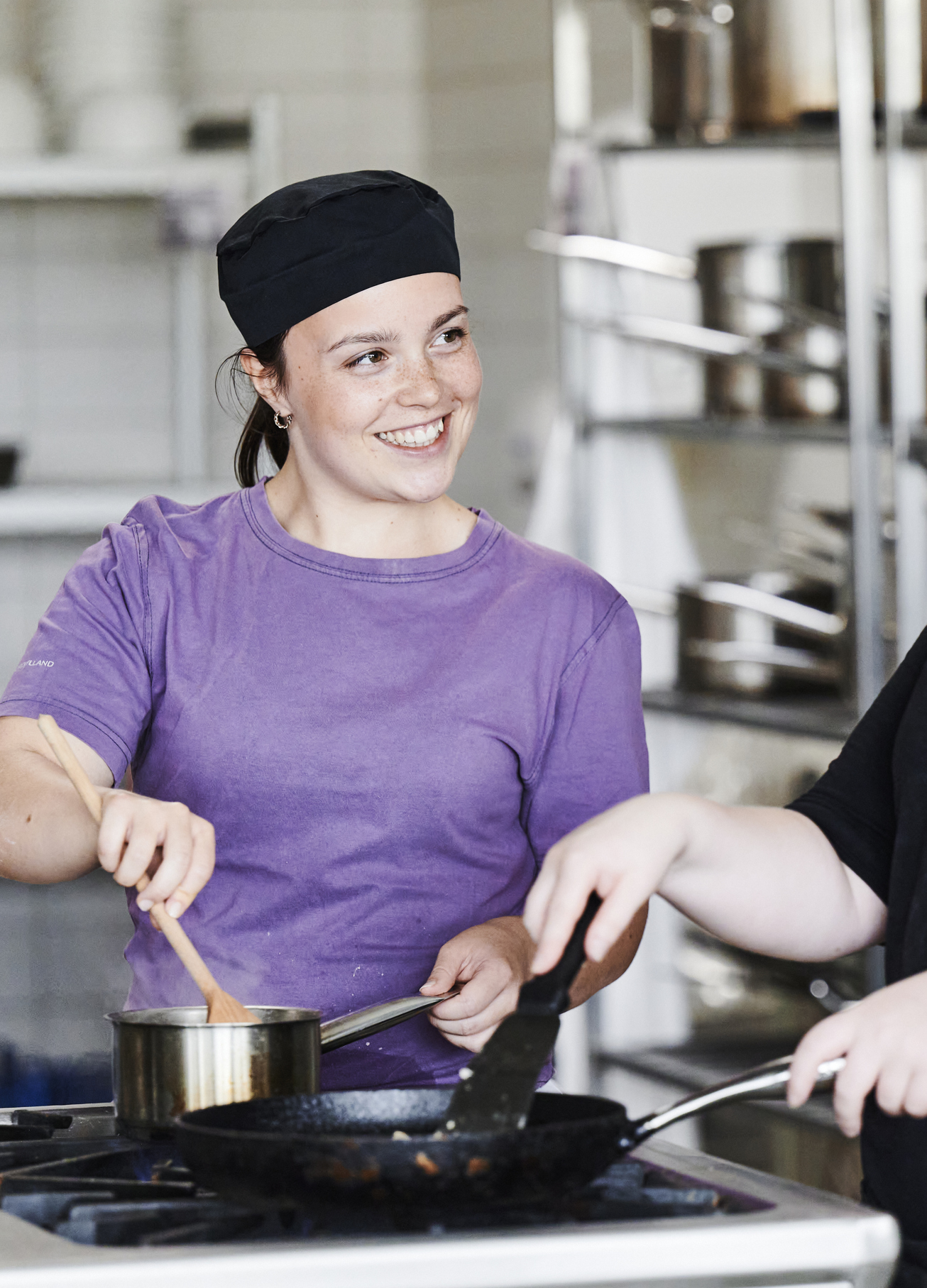 Ernæringsassistenter i køkkenet